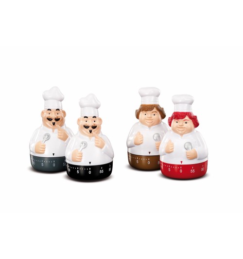 Timer da cucina (movimento meccanico) - cm. 6 x 5,5 x h. cm. 10