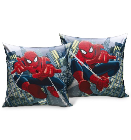 Cuscino in poliestere stampato in alta definizione Spiderman - cm. 40 x 40