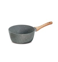 Casseruola antiaderente Stone Cooking 1 manico anche per induzione - diam. cm. 20