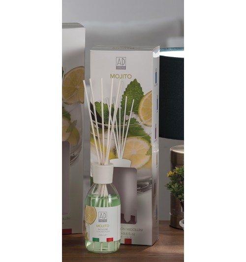 Mojito - Diffusore di fragranza con midollini da 250 ml.