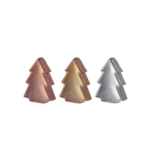 Albero di Natale in ceramica - cm. 13 x 4,5 x h. cm. 19