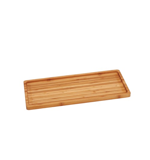 Vassoio rettangolare in bamboo - cm. 40 x 17