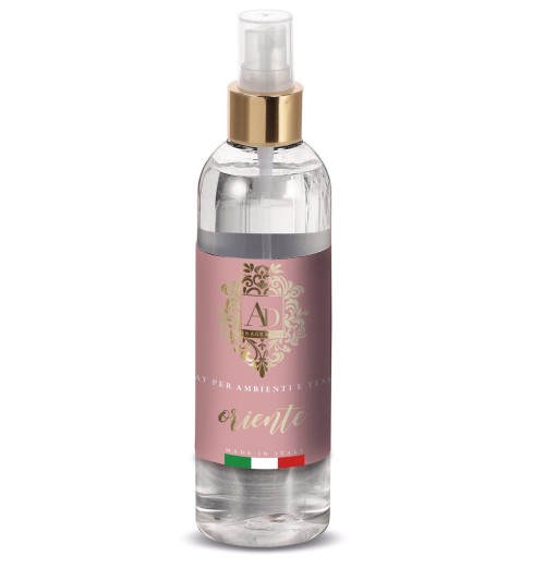 Oriente - Profumatore spray per ambienti e tessuti da 250 ml.