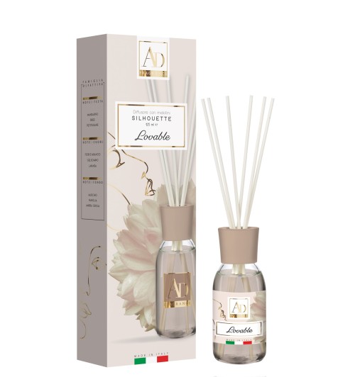 Lovable - Diffusore di fragranza con midollini da 125 ml.