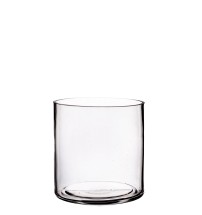 Vaso in vetro "Code" - diam. cm. 15 x h. cm. 15