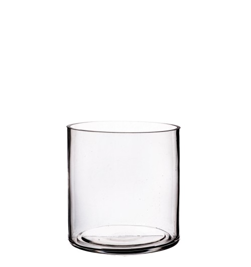 Vaso in vetro "Code" - diam. cm. 15 x h. cm. 15