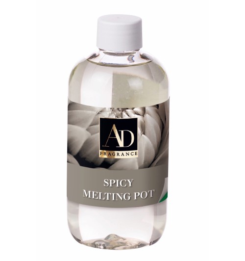 Spicy Melting Pot - Ricarica per diffusore con midollini da 250 ml.