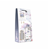 Fiori di Cotone - Diffusore di fragranza con midollini 125 ml. con ricarica 250 ml.