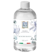 Muschio Bianco - Ricarica per diffusore con midollini da 500 ml.