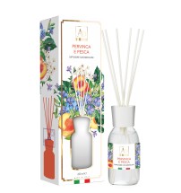 Pervinca e Pesca - Diffusore di fragranza con midollini da 250 ml.