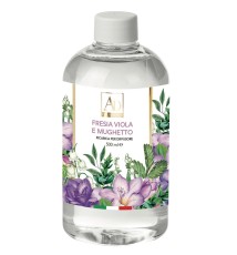 Fresia Viola e Mughetto - Ricarica per diffusore con midollini da 500 ml.