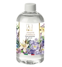 Violetta e Vaniglia - Ricarica per diffusore con midollini da 500 ml.