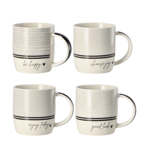 Tazza mug in porcellana New Bone China - 350 ml. / diam. cm. 8,5 x h. cm. 9