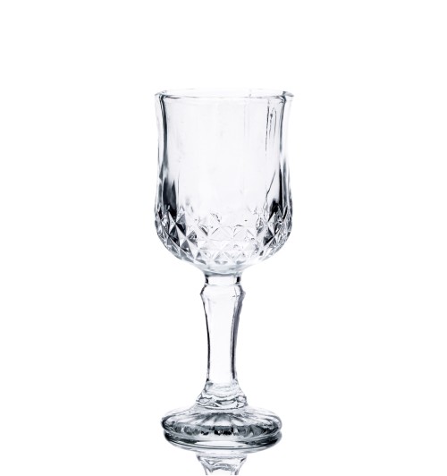 Set 6 calici vino in vetro "Optic" - 28 cl.