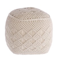 Pouf quadrato in cotone cm. 45 x 45 x h. cm. 45