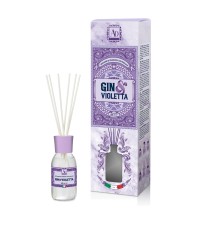 Gin & Violetta - Diffusore di fragranza con midollini da 125 ml.