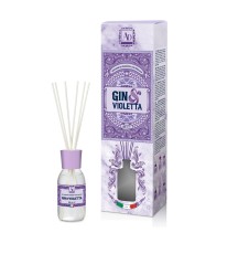 Gin & Violetta - Diffusore di fragranza con midollini da 125 ml.