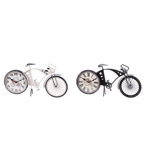 Orologio in ferro mod. bicicletta - cm. 35,5 x 6 x h. cm. 18