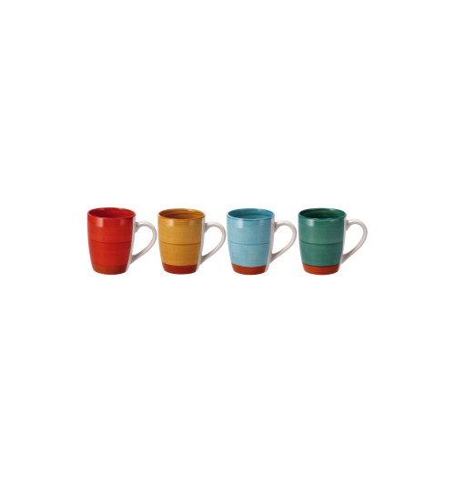 Tazza mug in ceramica "Clairy" - 360 ml. / diam. cm. 8,5 x h. cm. 10,5