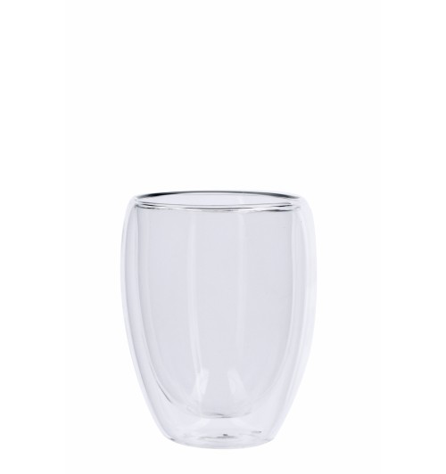 Set 2 bicchieri in vetro borosilicato "Tex" - 35 cl.