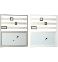 Calendario in plastica con lavagnetta magnetica e penna - cm. 47,5 x 54,5